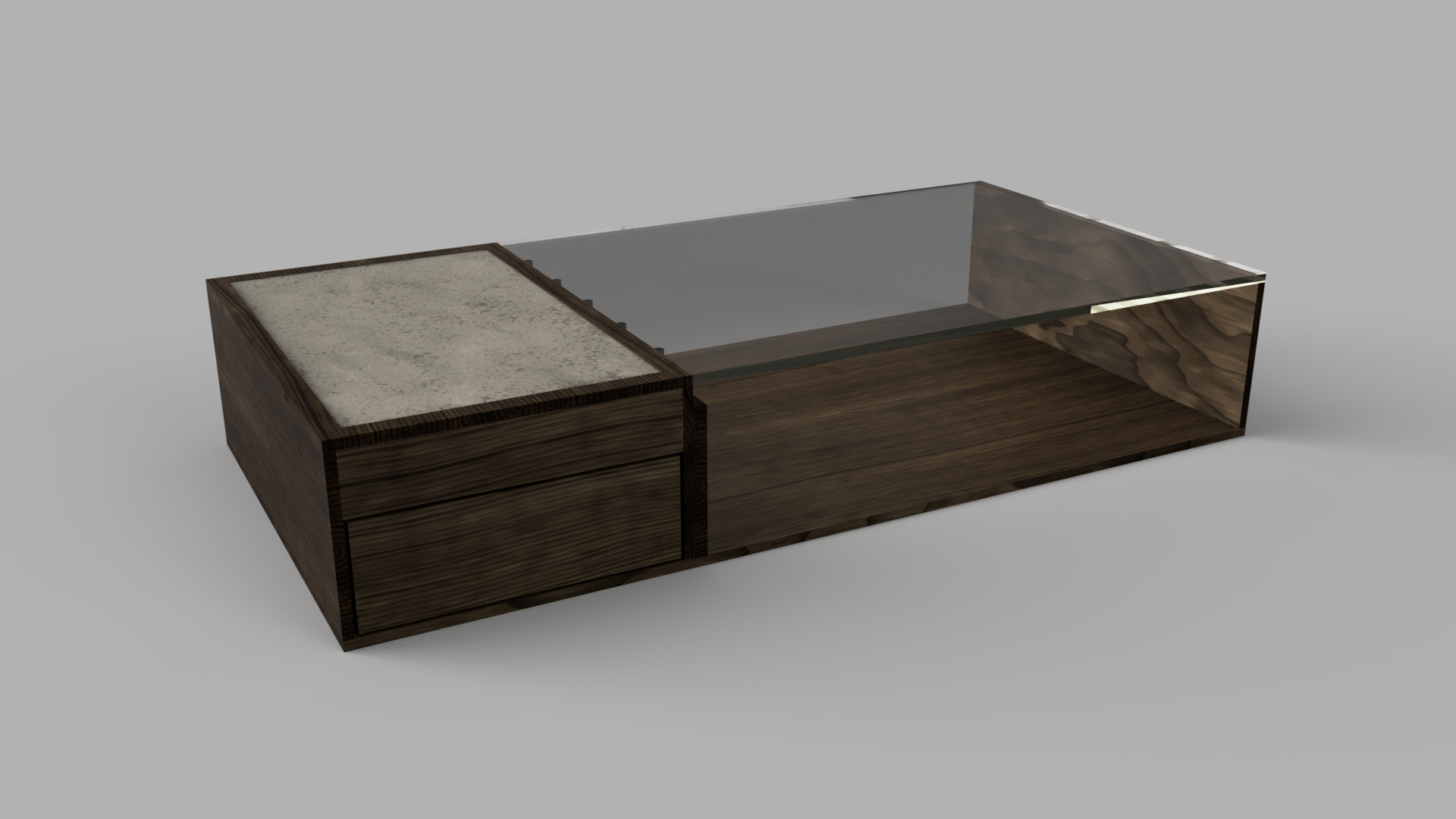 Table in living-room mockup