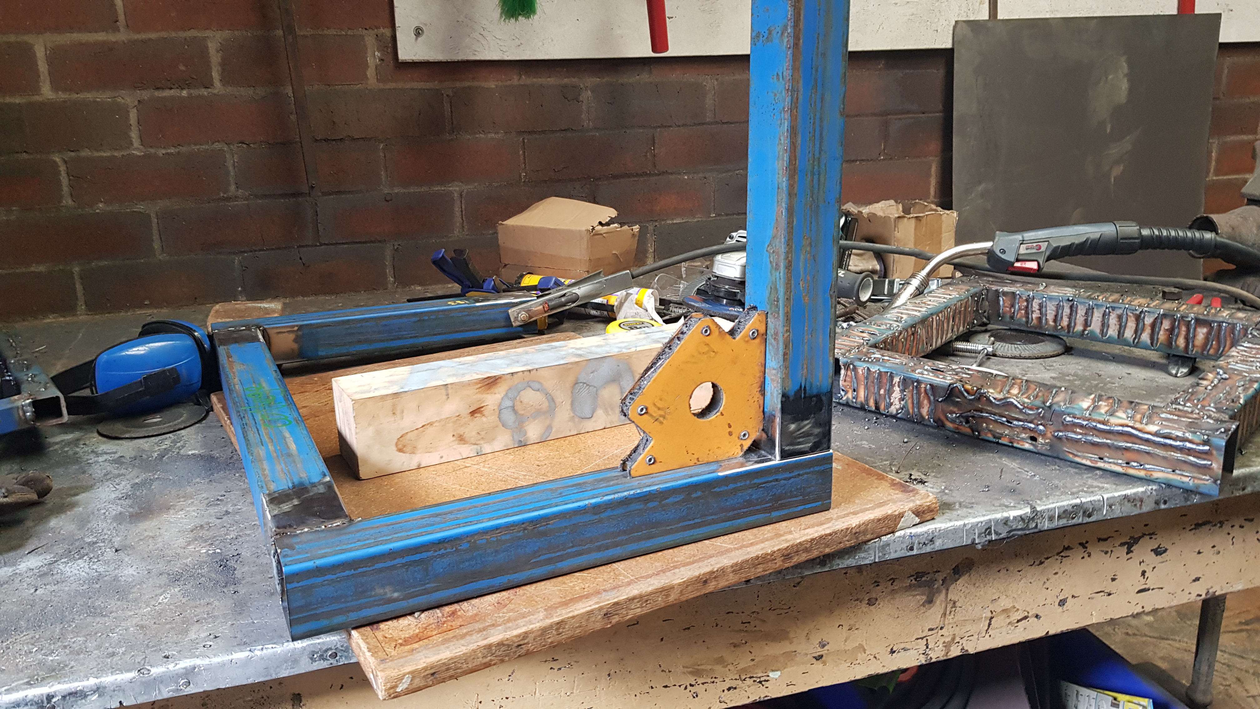 Welding and frame setup