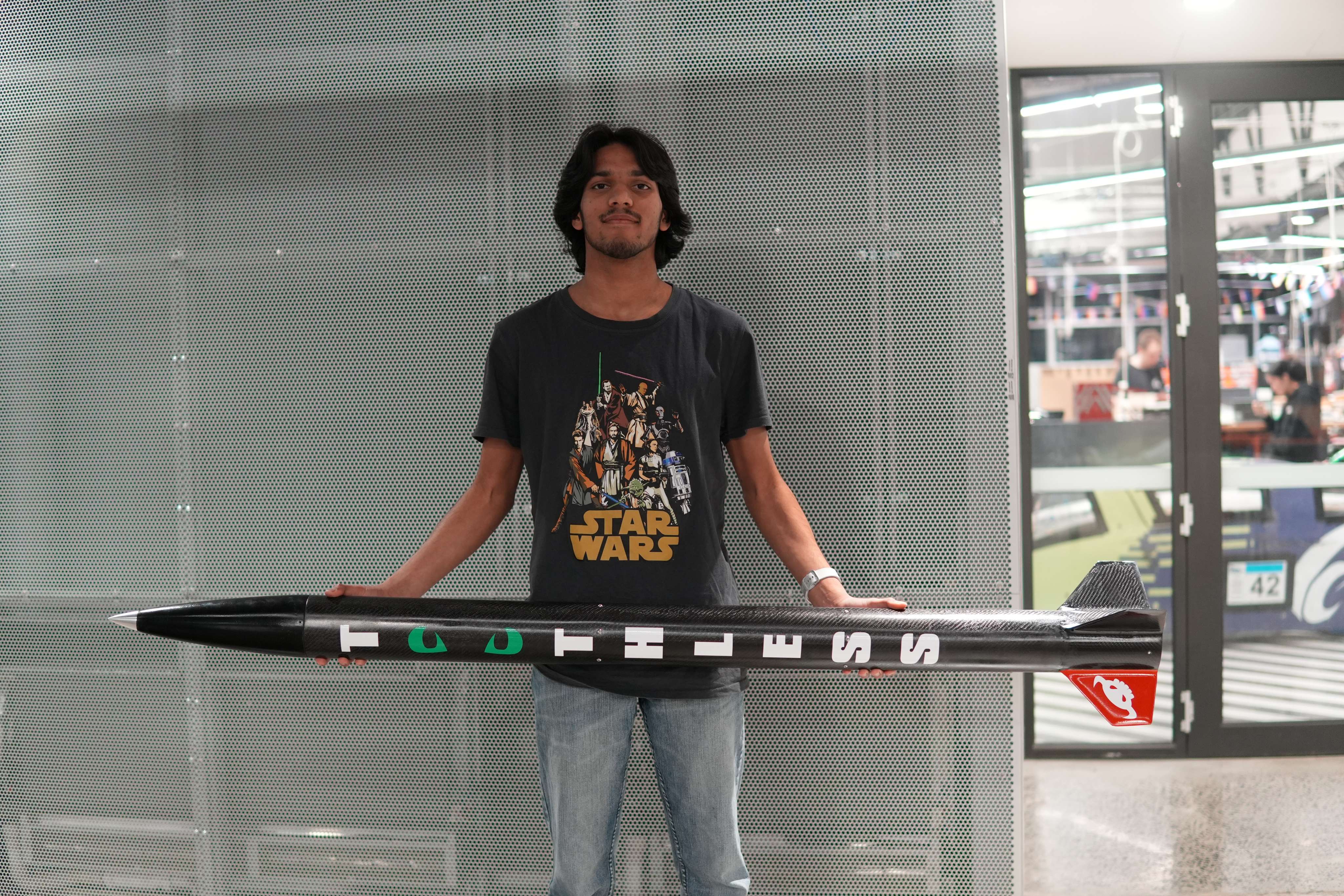 Completed Toothless rocket