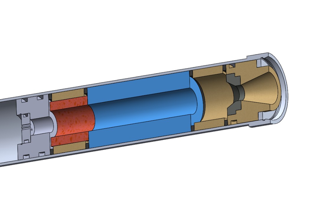 Engine crossection