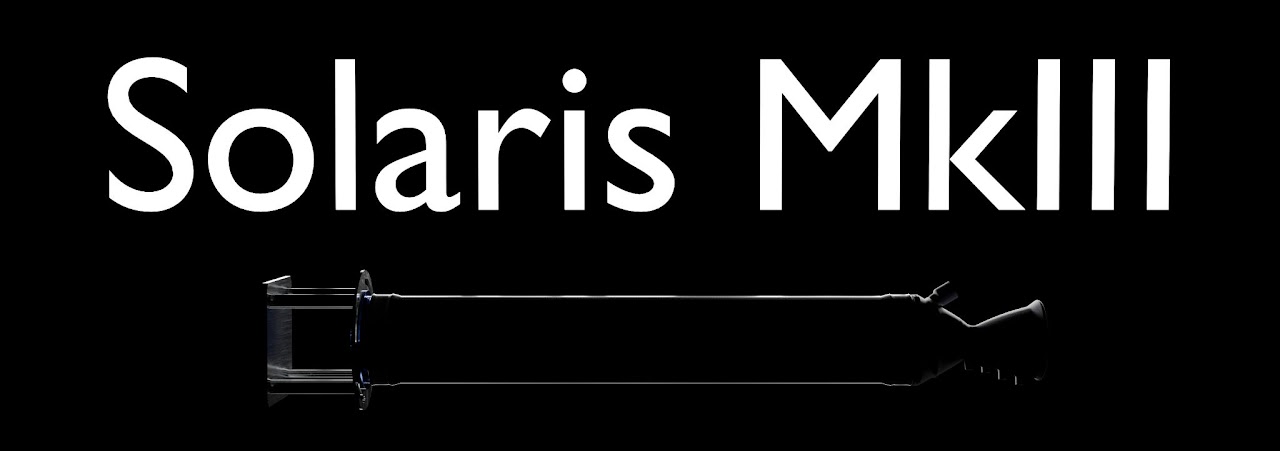 Solaris MkIII banner at test facility